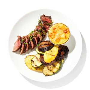 Balsamic Glazed Hanger Steak